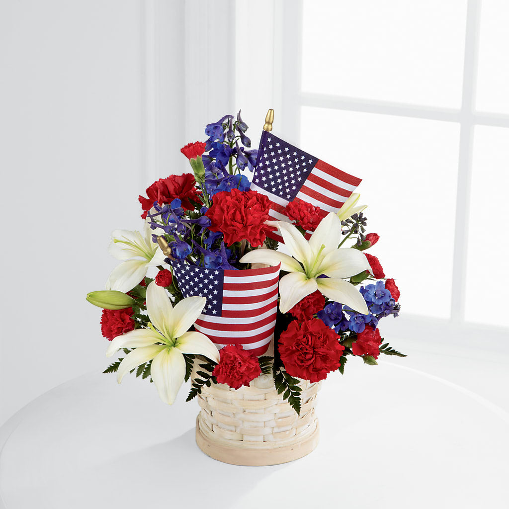 American Glory Bouquet – F & S FLOWERS DESIGN LLC, Margate FL