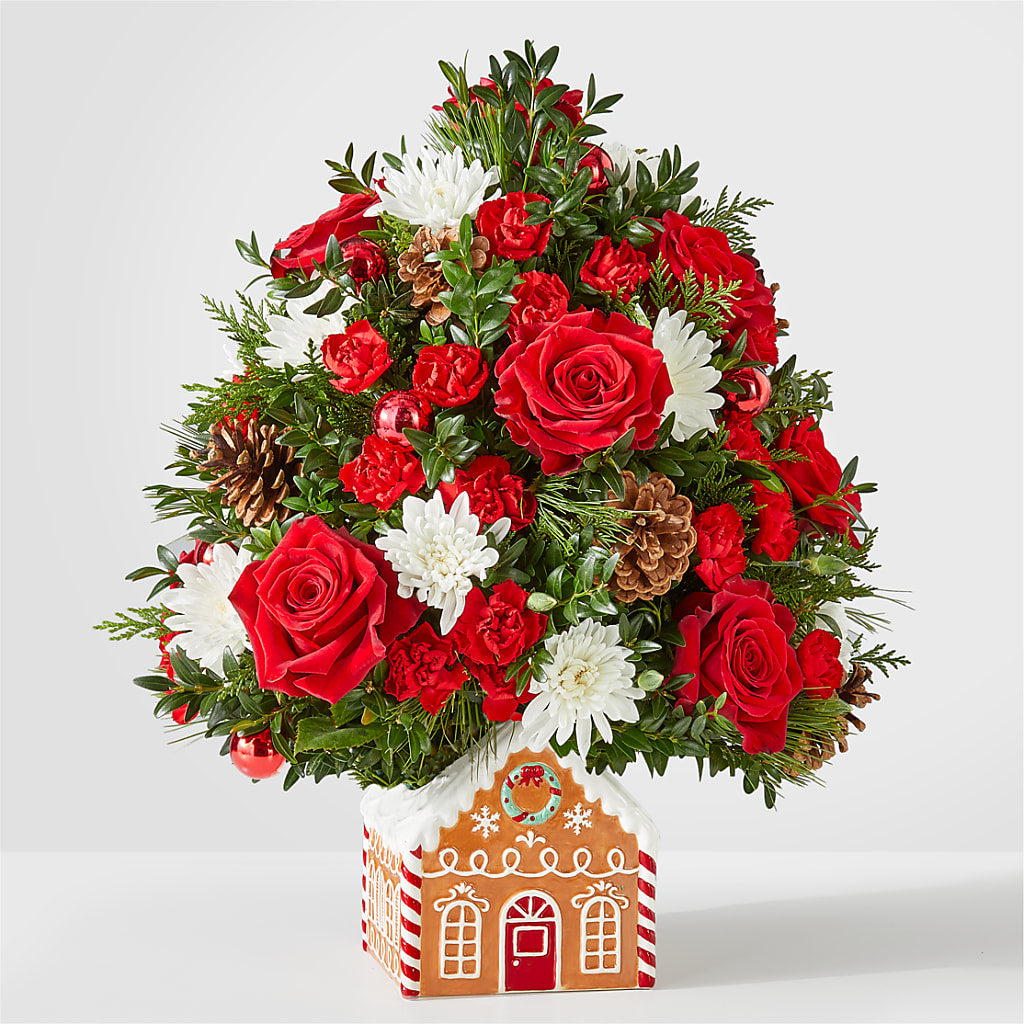 Spiced Gingerbread Tree – F & S FLOWERS DESIGN LLC, Margate FL