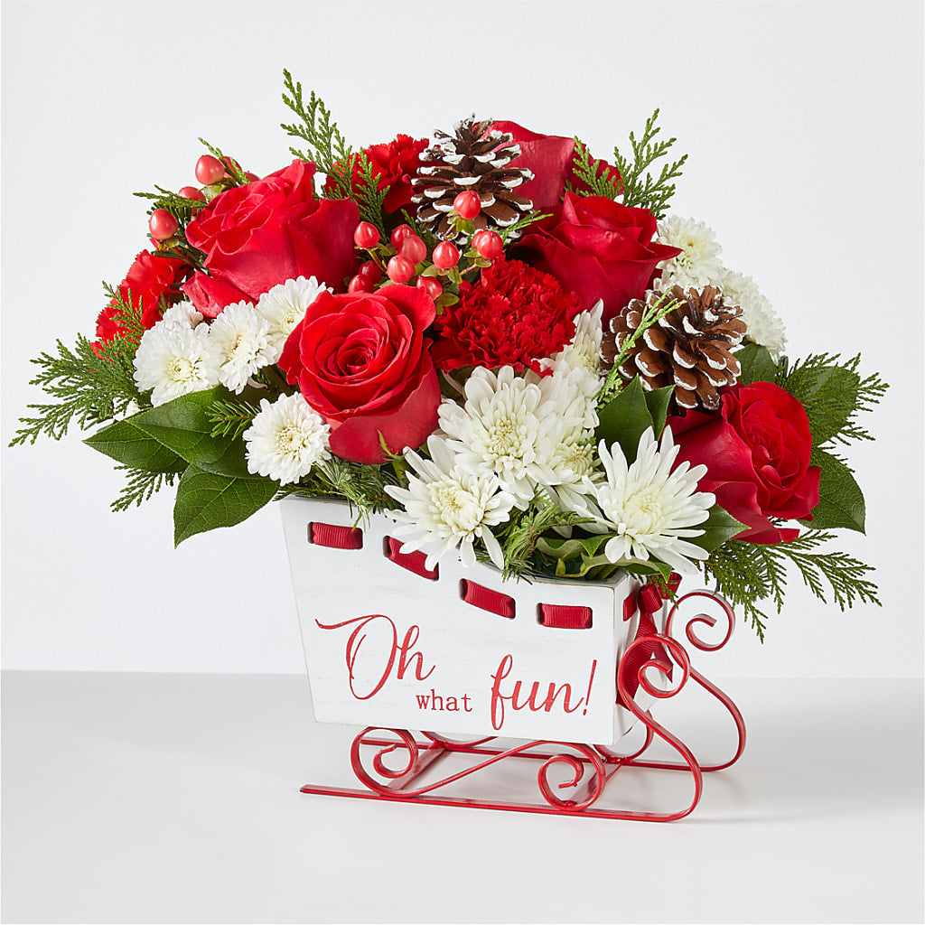 Sleigh Bells Bouquet – F & S FLOWERS DESIGN LLC, Margate FL