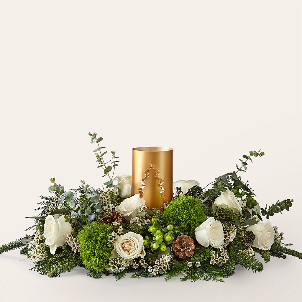 Chestnuts Roasting Centerpiece – F & S FLOWERS DESIGN LLC, Margate FL