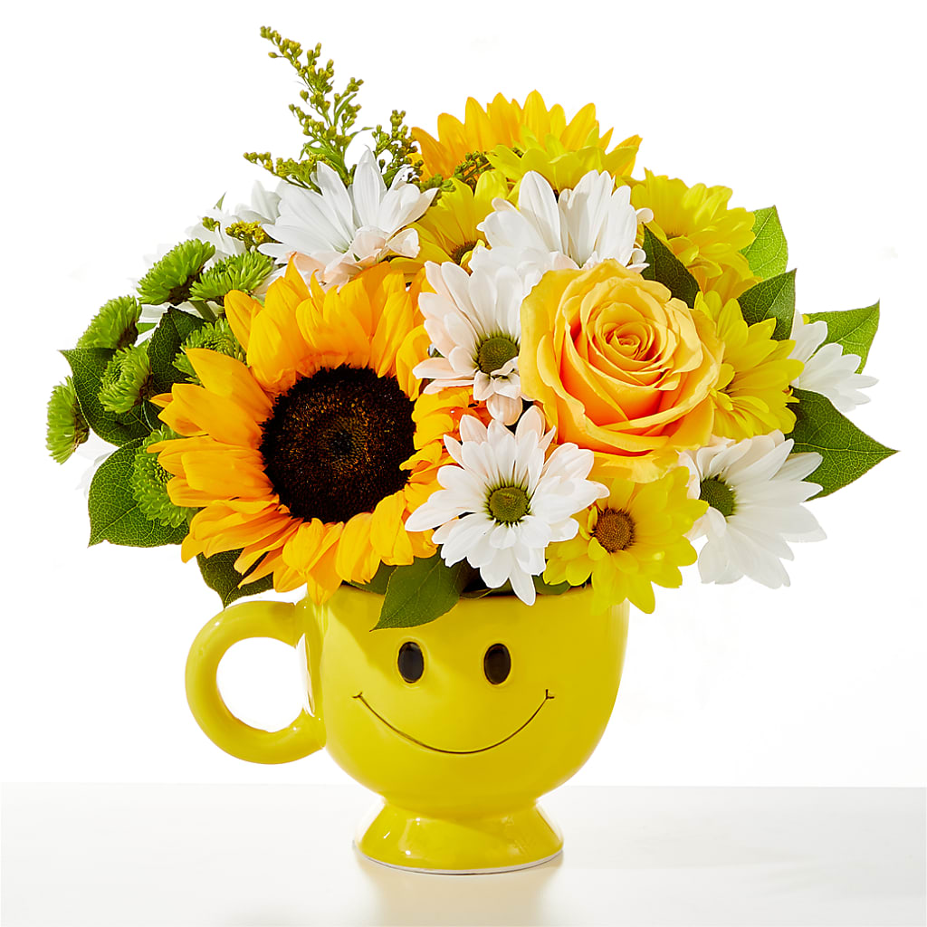 Be Happy Bouquet – F & S FLOWERS DESIGN LLC, Margate FL