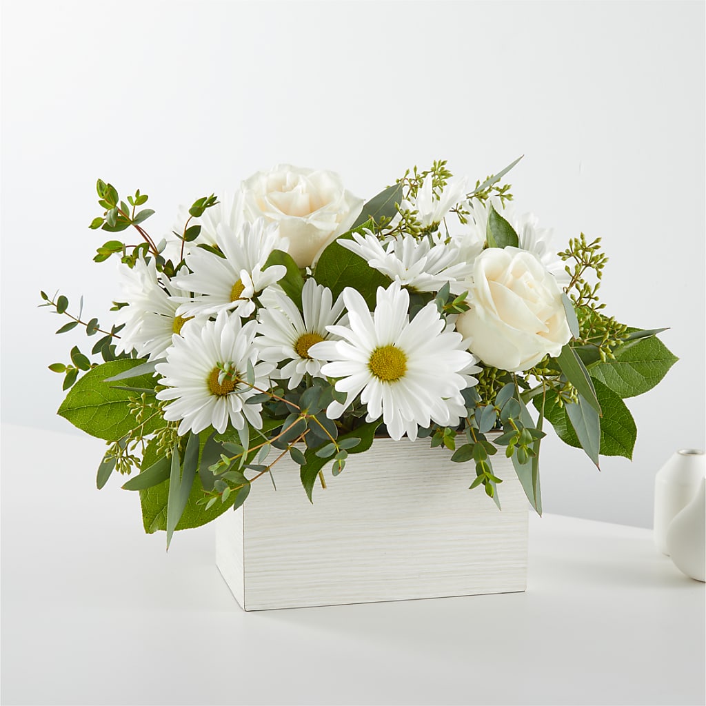 Fresh Linen Box Bouquet – F & S FLOWERS DESIGN LLC, Margate FL