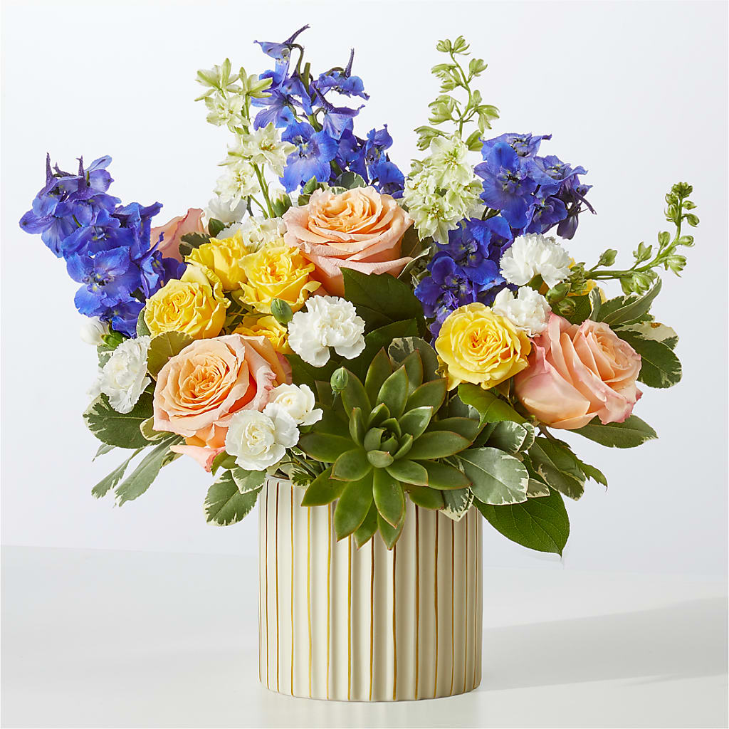 Cobalt Reverie Bouquet – F & S FLOWERS DESIGN LLC, Margate FL