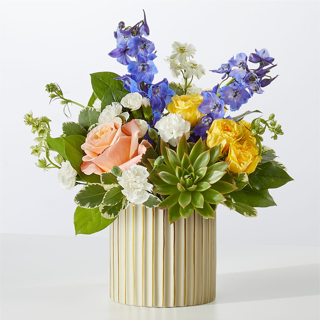 Cobalt Reverie Bouquet – F & S FLOWERS DESIGN LLC, Margate FL