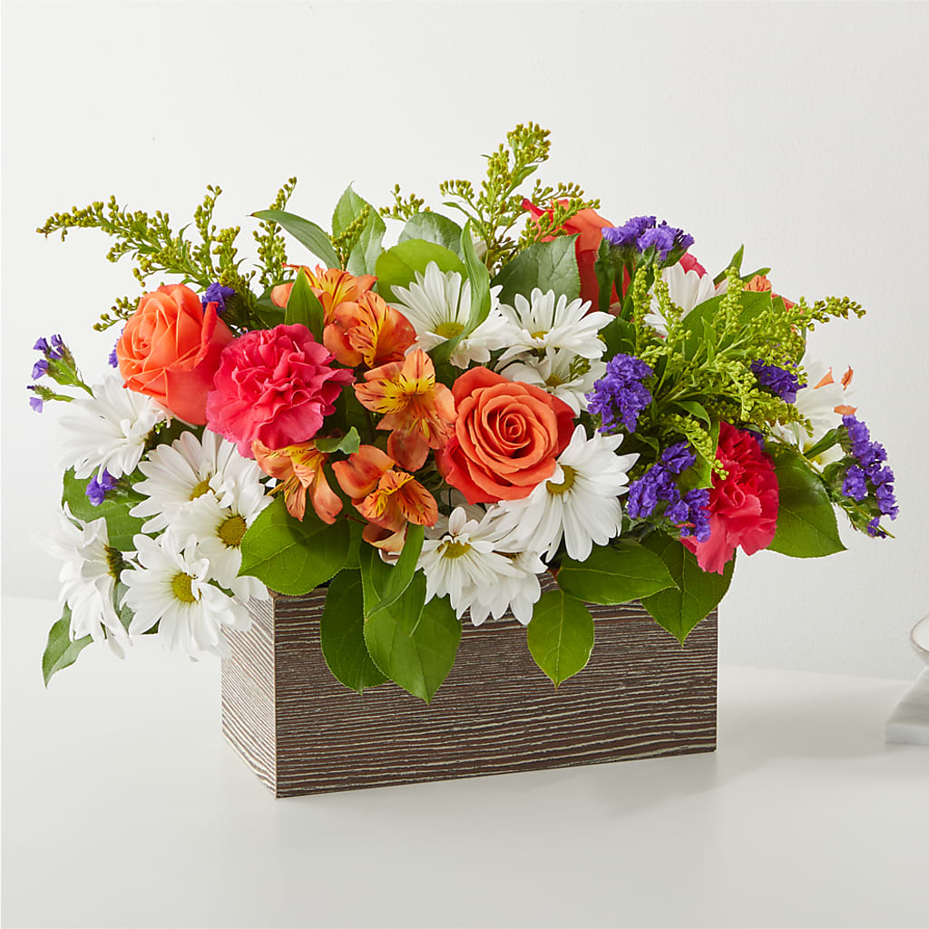 Oopsie Daisy Box Bouquet – F & S FLOWERS DESIGN LLC, Margate FL