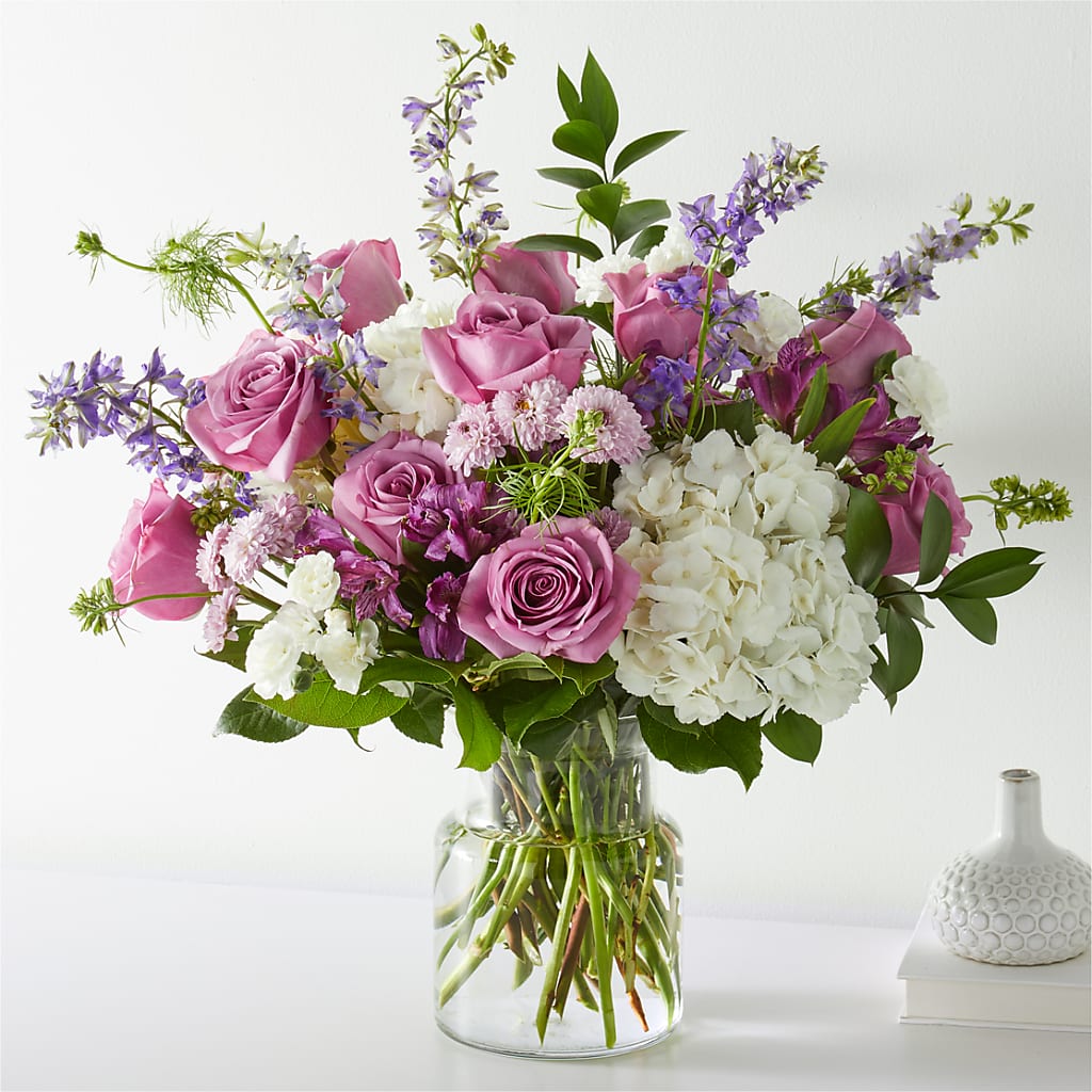 Violet Caress Bouquet – F & S FLOWERS DESIGN LLC, Margate FL
