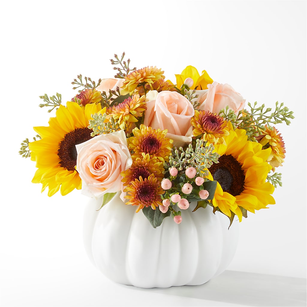 Pumpkin to Talk About Bouquet – F & S FLOWERS DESIGN LLC, Margate FL