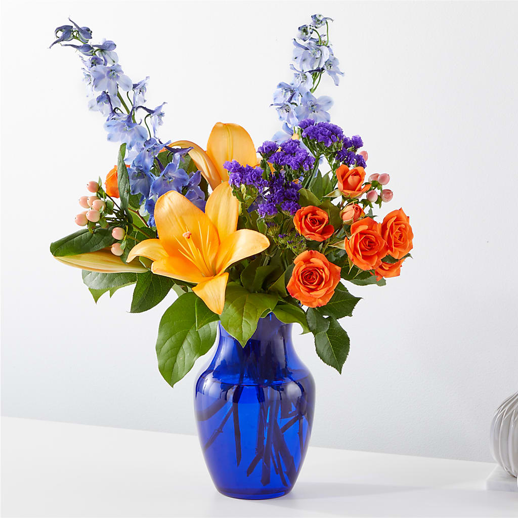 Radiant Citrus Bouquet – F & S FLOWERS DESIGN LLC, Margate FL