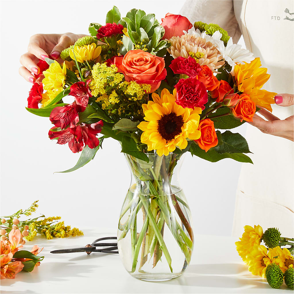 Fall Delight – A Florist Original – F & S FLOWERS DESIGN LLC, Margate FL