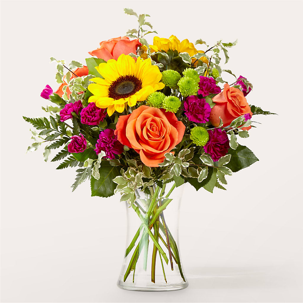 Warmth & Light Bouquet – F & S FLOWERS DESIGN LLC, Margate FL