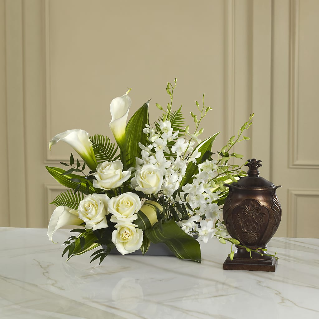 At Peace Arrangement – F & S FLOWERS DESIGN LLC, Margate FL