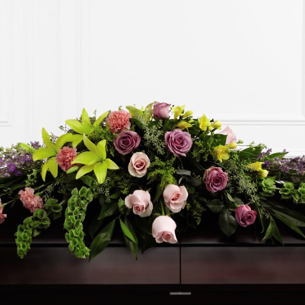 Forever Beloved Casket Spray – F & S FLOWERS DESIGN LLC, Margate FL