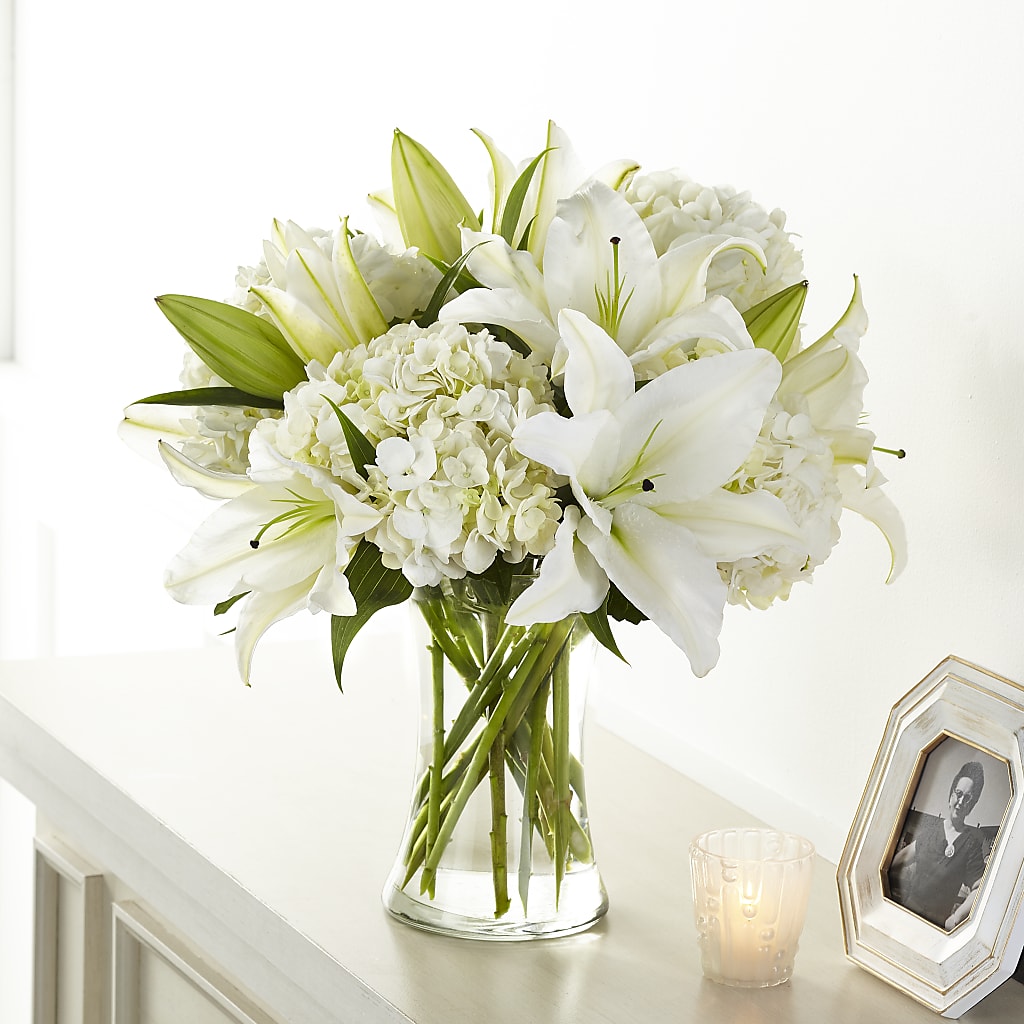 Compassionate Lily Bouquet – F & S FLOWERS DESIGN LLC, Margate FL