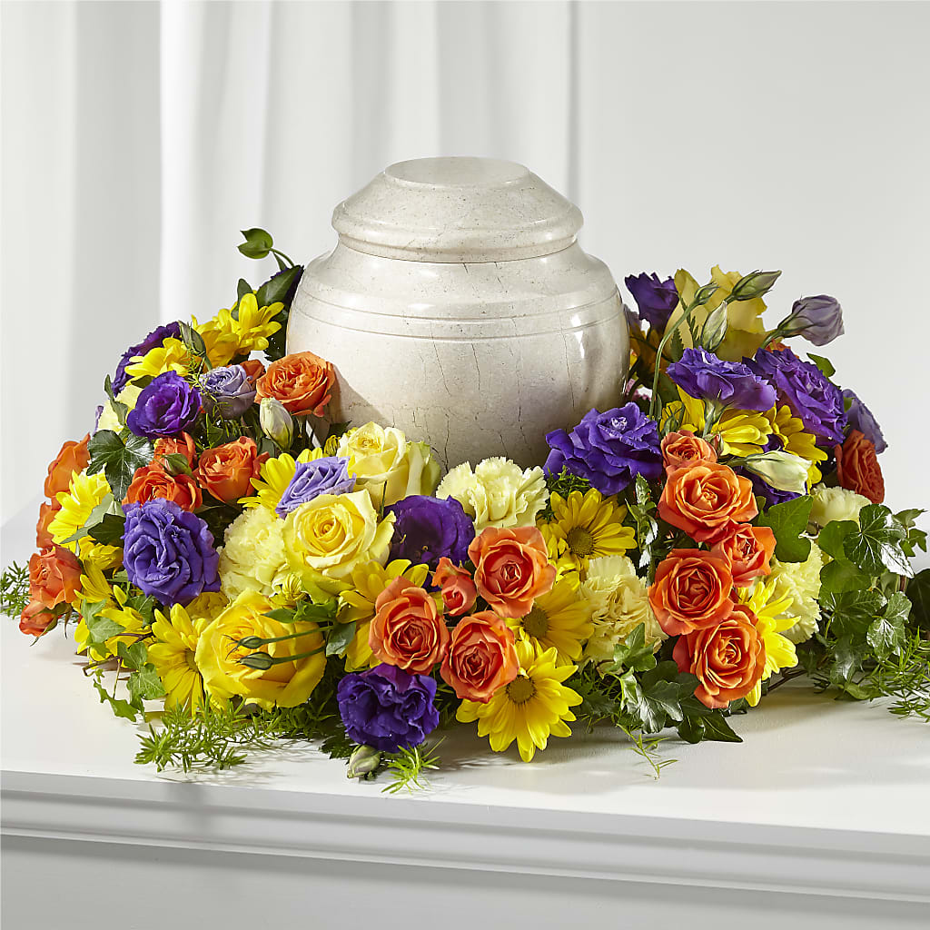 Blossoms of Remembrance Cremation Adornment – F & S FLOWERS DESIGN LLC, Margate FL
