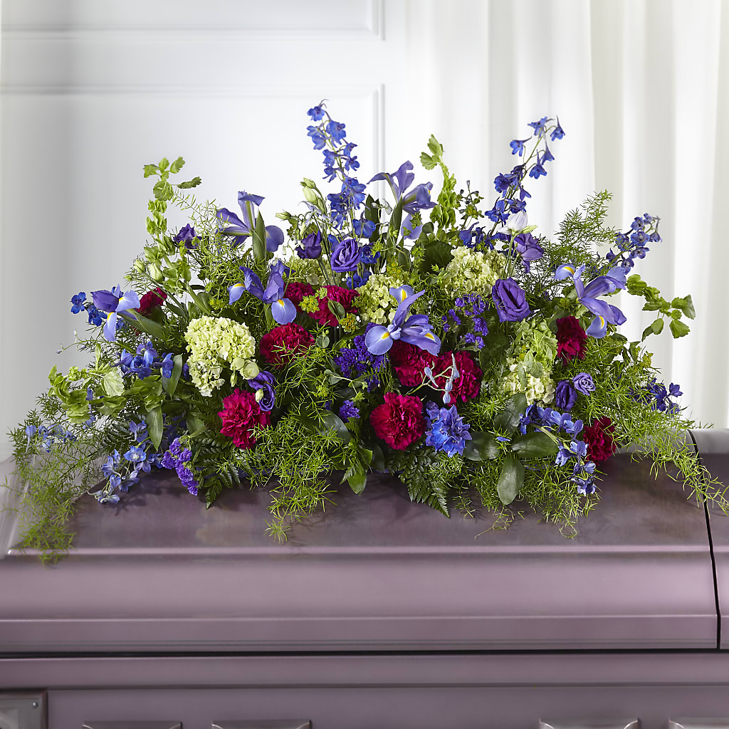 Always Treasured Casket Spray – F & S FLOWERS DESIGN LLC, Margate FL