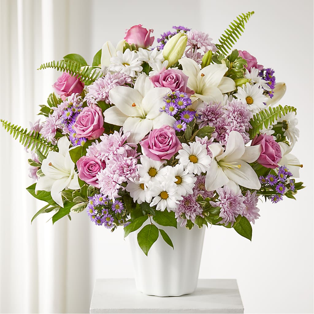 Warmest Thoughts Tabletop Basket – F & S FLOWERS DESIGN LLC, Margate FL