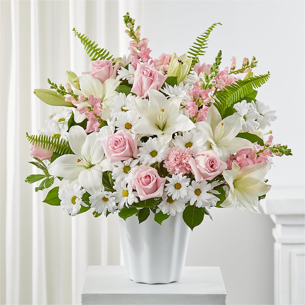 Soft Touch Tabletop Basket – F & S FLOWERS DESIGN LLC, Margate FL