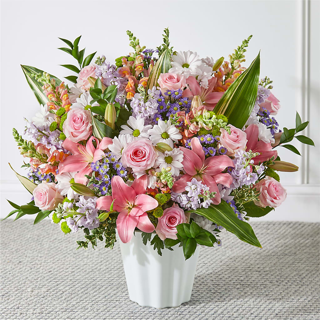Abundant Compassion Floor Basket – F & S FLOWERS DESIGN LLC, Margate FL