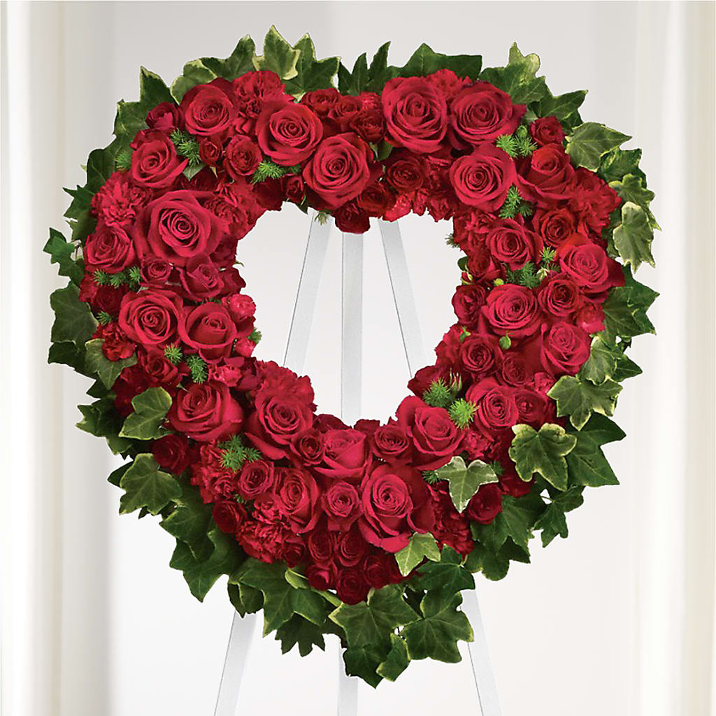 Wholehearted Standing Spray – F & S FLOWERS DESIGN LLC, Margate FL
