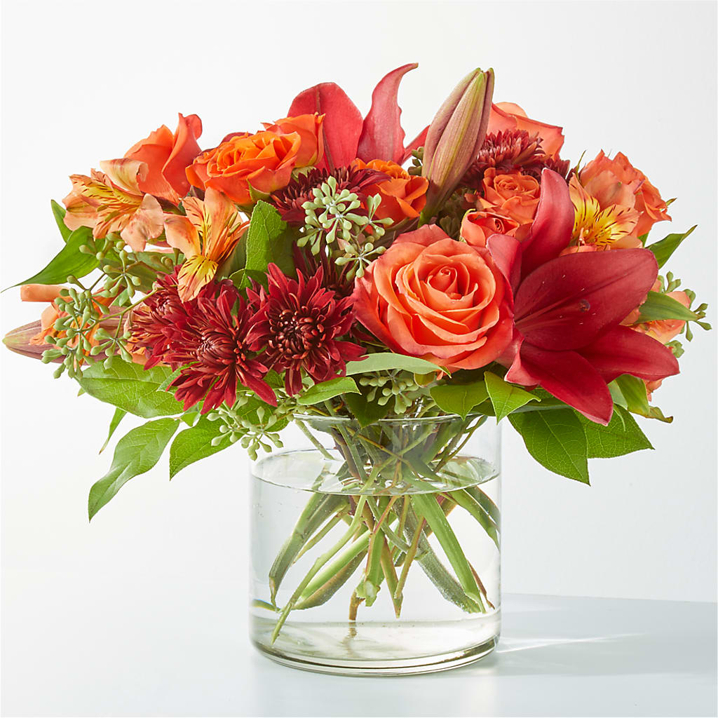 Crimson Leaves Bouquet – F & S FLOWERS DESIGN LLC, Margate FL
