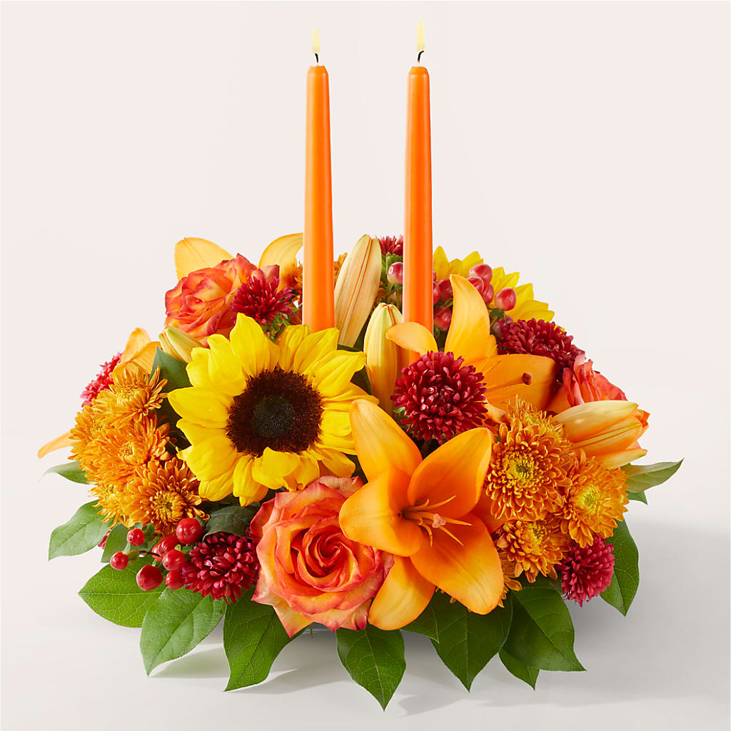 Grateful Centerpiece – F & S FLOWERS DESIGN LLC, Margate FL
