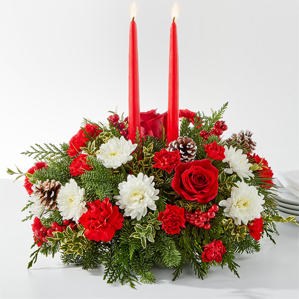 Holiday Soiree Centerpiece – F & S FLOWERS DESIGN LLC, Margate FL