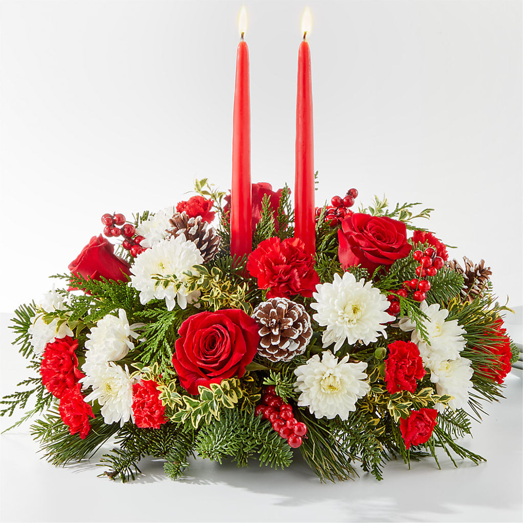 Holiday Soiree Centerpiece – F & S FLOWERS DESIGN LLC, Margate FL