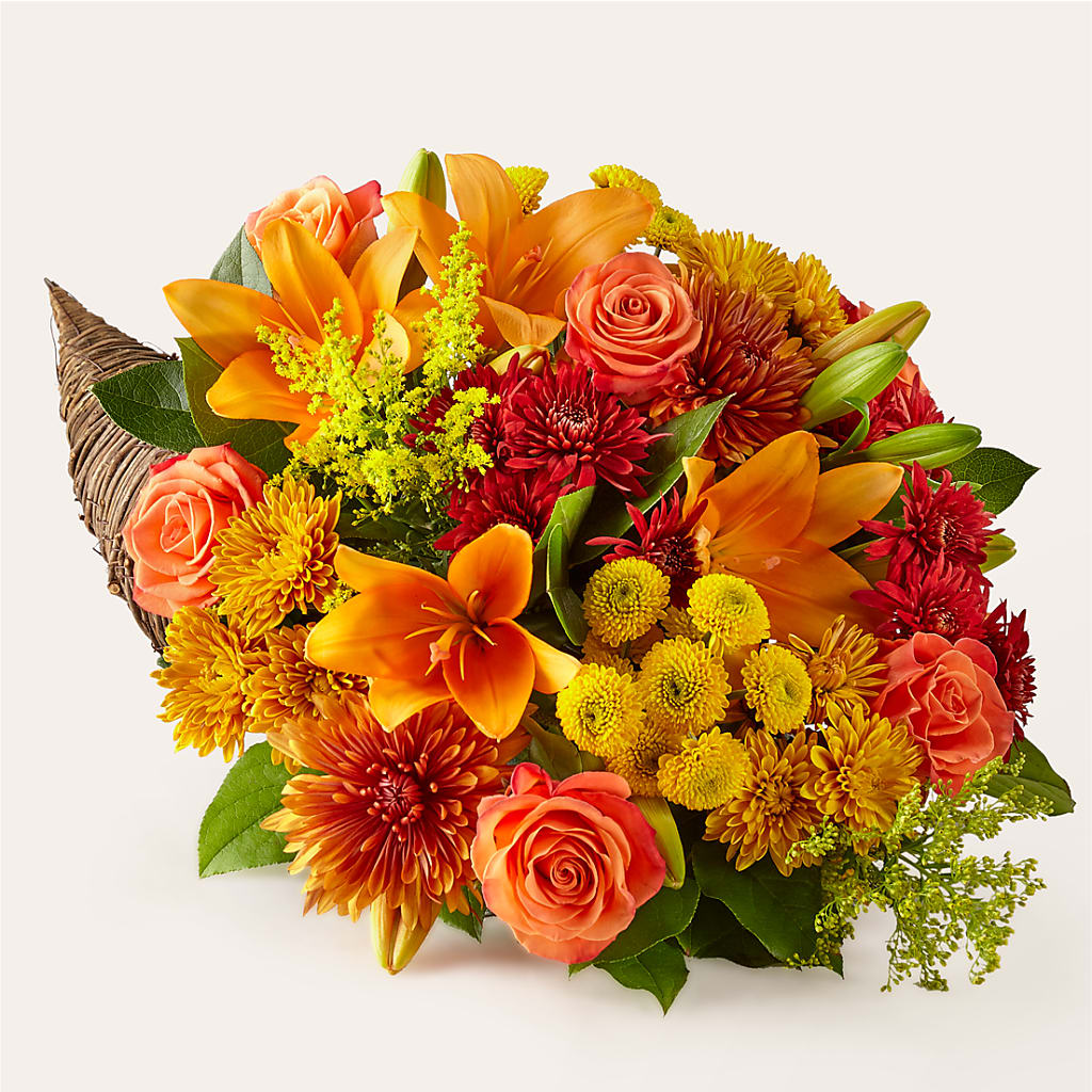 Feast of Color Cornucopia – F & S FLOWERS DESIGN LLC, Margate FL