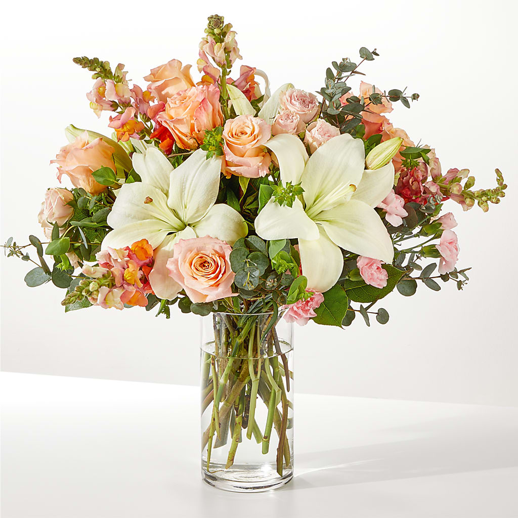 Grapefruit Splash Bouquet – F & S FLOWERS DESIGN LLC, Margate FL