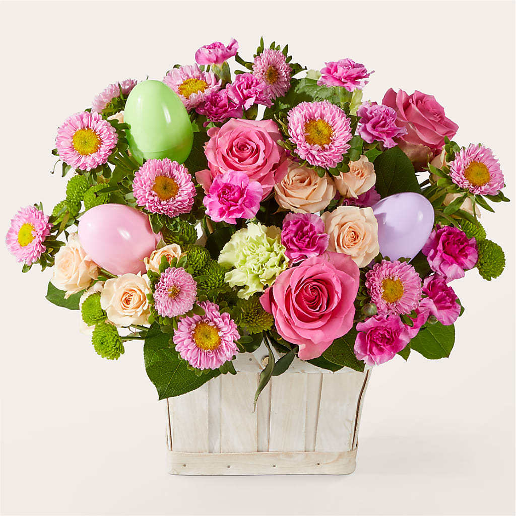 Get Eggcited Basket – F & S FLOWERS DESIGN LLC, Margate FL