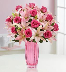Doble pink – F & S FLOWERS DESIGN LLC, Margate FL