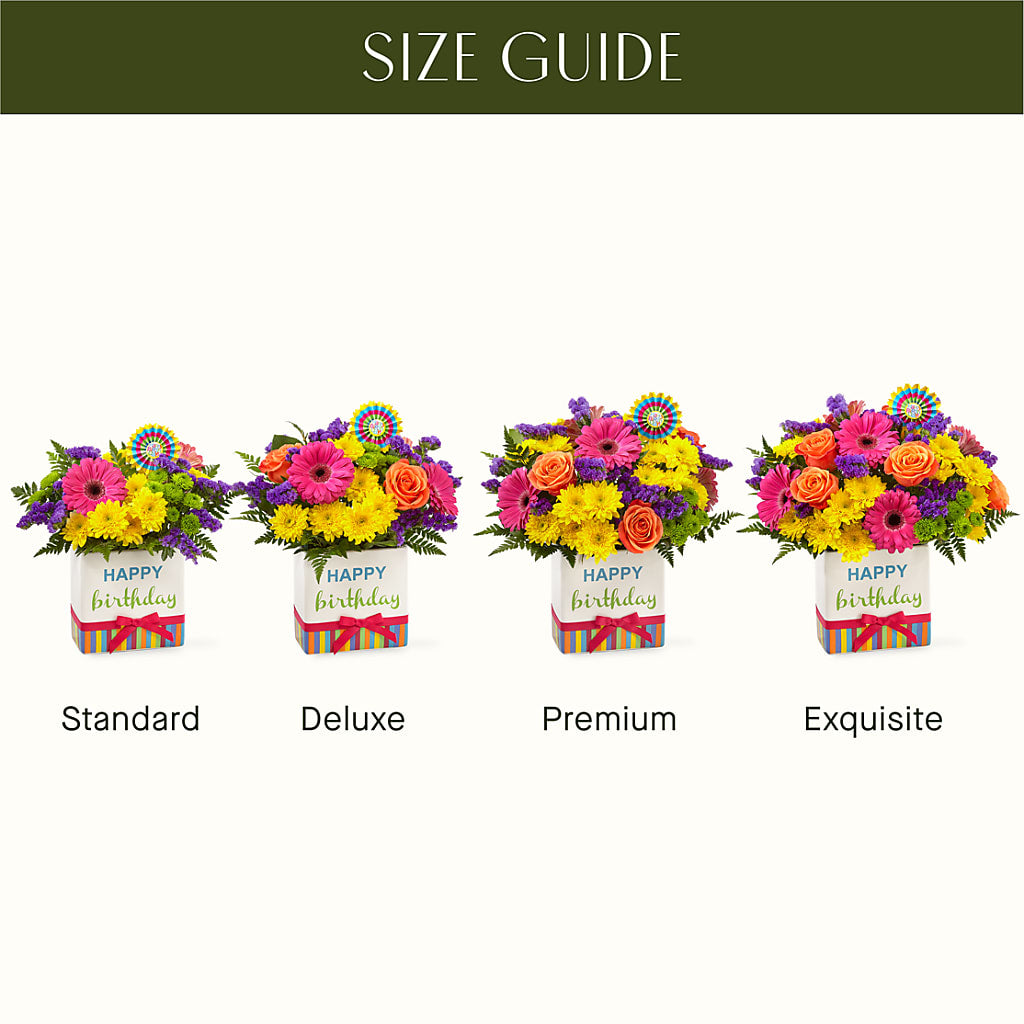 Birthday Brights Bouquet – F & S FLOWERS DESIGN LLC, Margate FL