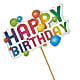 Happy Birthday Pick – F & S FLOWERS DESIGN LLC, Margate FL