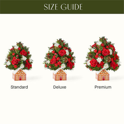 Spiced Gingerbread Tree – F & S FLOWERS DESIGN LLC, Margate FL