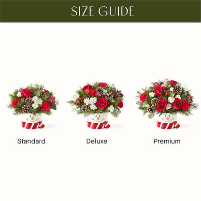 Jolly Snowman Bouquet – F & S FLOWERS DESIGN LLC, Margate FL