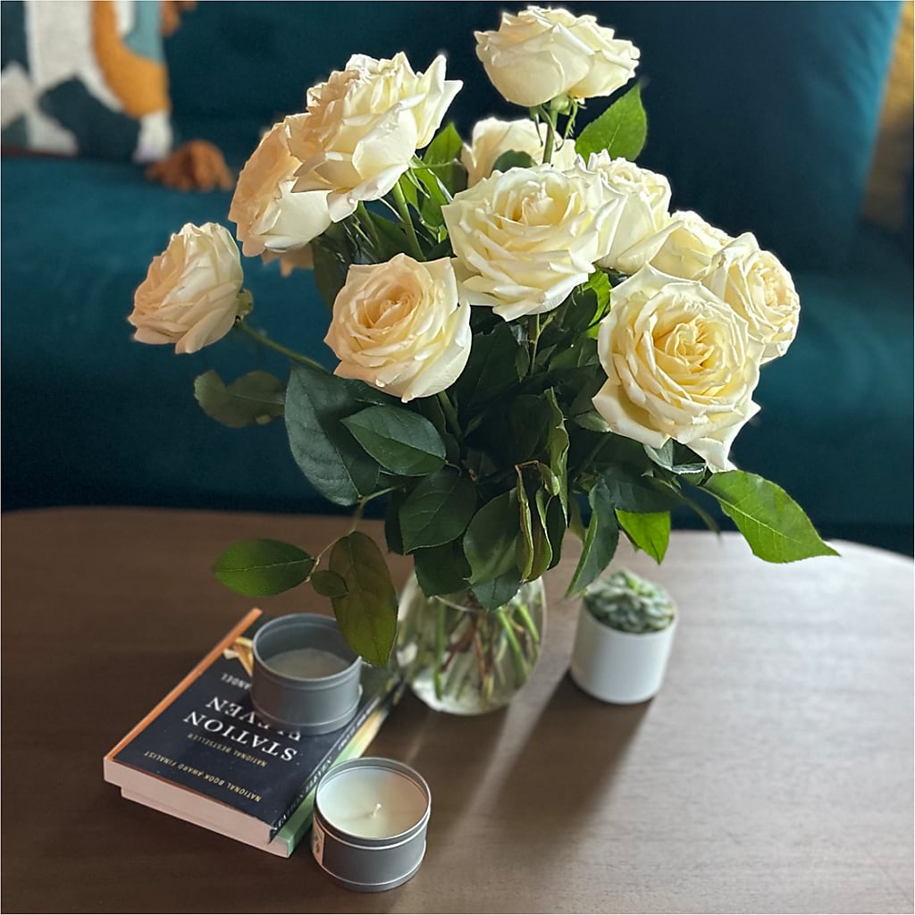 Long Stem Yellow Rose Bouquet – F & S FLOWERS DESIGN LLC, Margate FL
