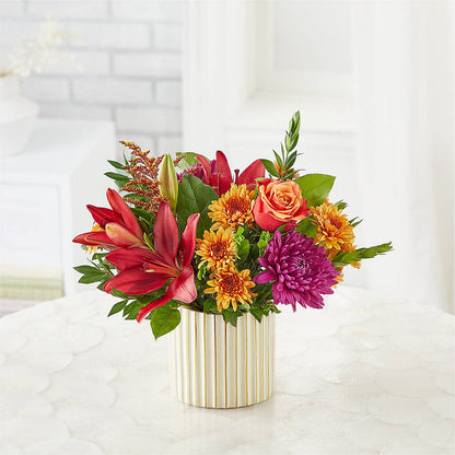 Burgundy Landscape Bouquet – F & S FLOWERS DESIGN LLC, Margate FL