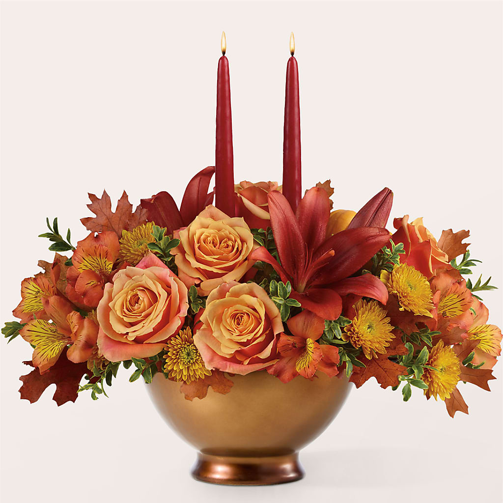 Harvest Table Centerpiece – F & S FLOWERS DESIGN LLC, Margate FL