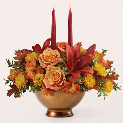 Harvest Table Centerpiece – F & S FLOWERS DESIGN LLC, Margate FL