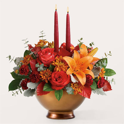 Fruits of Fall Centerpiece – F & S FLOWERS DESIGN LLC, Margate FL