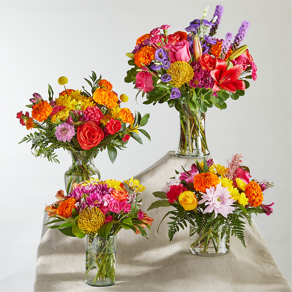 Feast of Color – A Florist Original – F & S FLOWERS DESIGN LLC, Margate FL