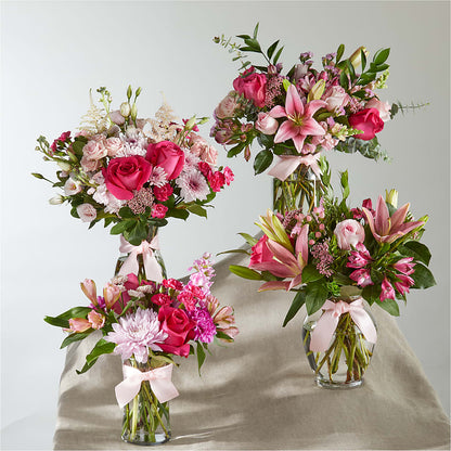 Pink Ribbon - A Florist Original – F & S FLOWERS DESIGN LLC, Margate FL