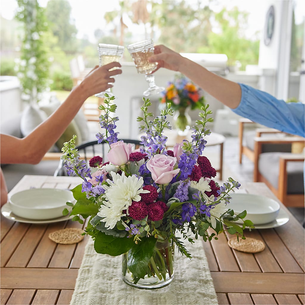 Violet Frost Bouquet – F & S FLOWERS DESIGN LLC, Margate FL
