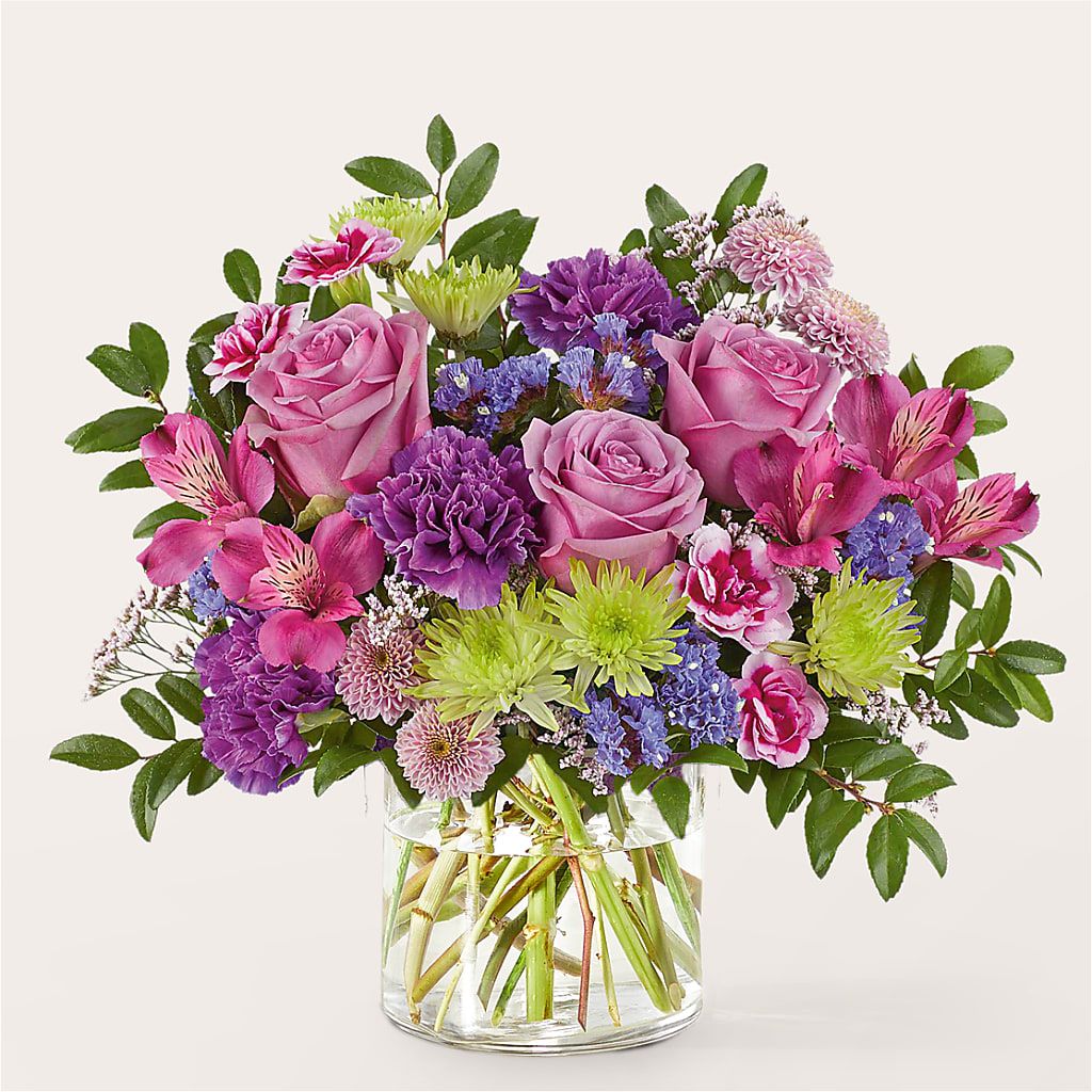 Glass Half Full Bouquet – F & S FLOWERS DESIGN LLC, Margate FL