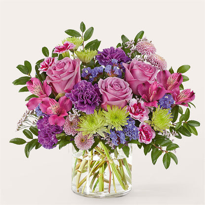 Glass Half Full Bouquet – F & S FLOWERS DESIGN LLC, Margate FL