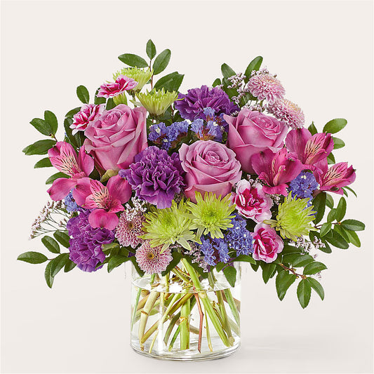 Glass Half Full Bouquet – F & S FLOWERS DESIGN LLC, Margate FL