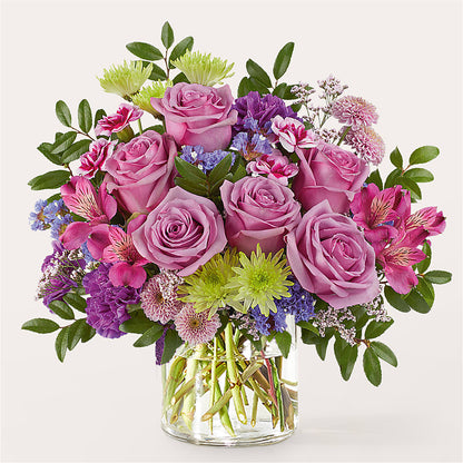 Glass Half Full Bouquet – F & S FLOWERS DESIGN LLC, Margate FL