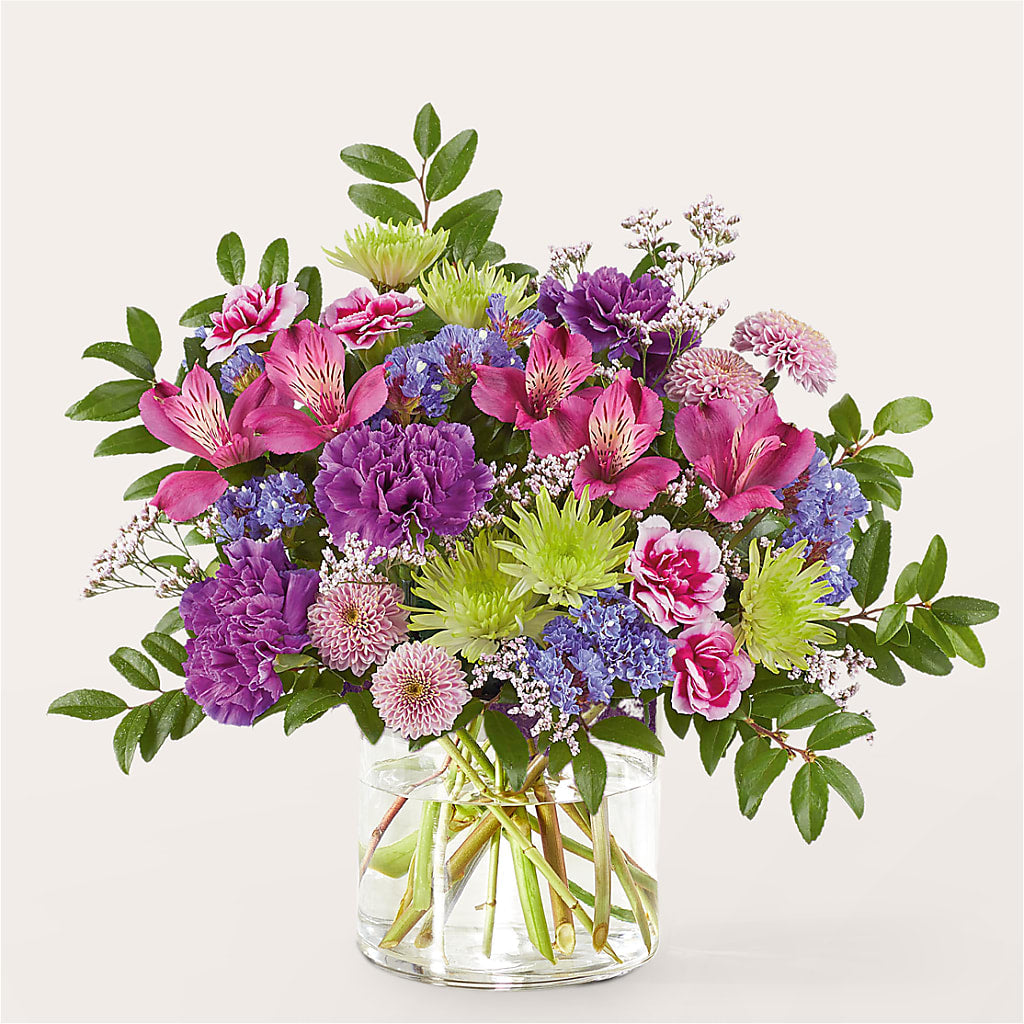 Glass Half Full Bouquet – F & S FLOWERS DESIGN LLC, Margate FL