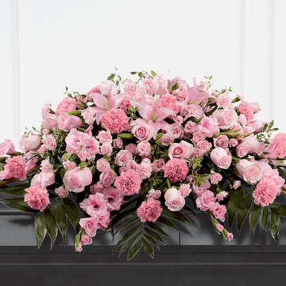 Garden of Comfort Casket Spray (Standard) – F & S FLOWERS DESIGN LLC, Margate FL