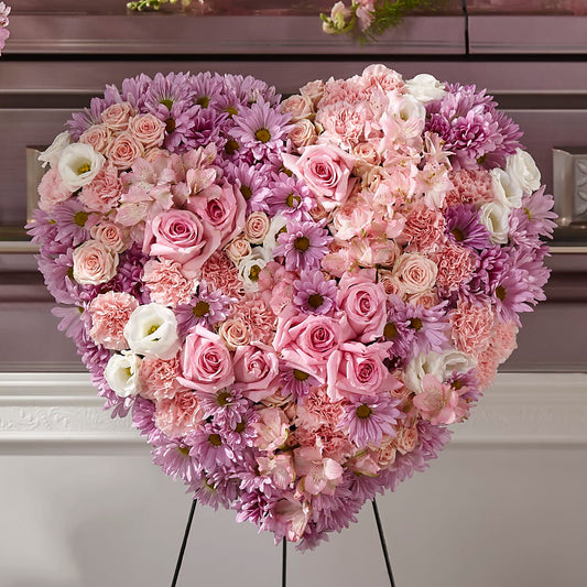 Heaven's Light Heart – F & S FLOWERS DESIGN LLC, Margate FL